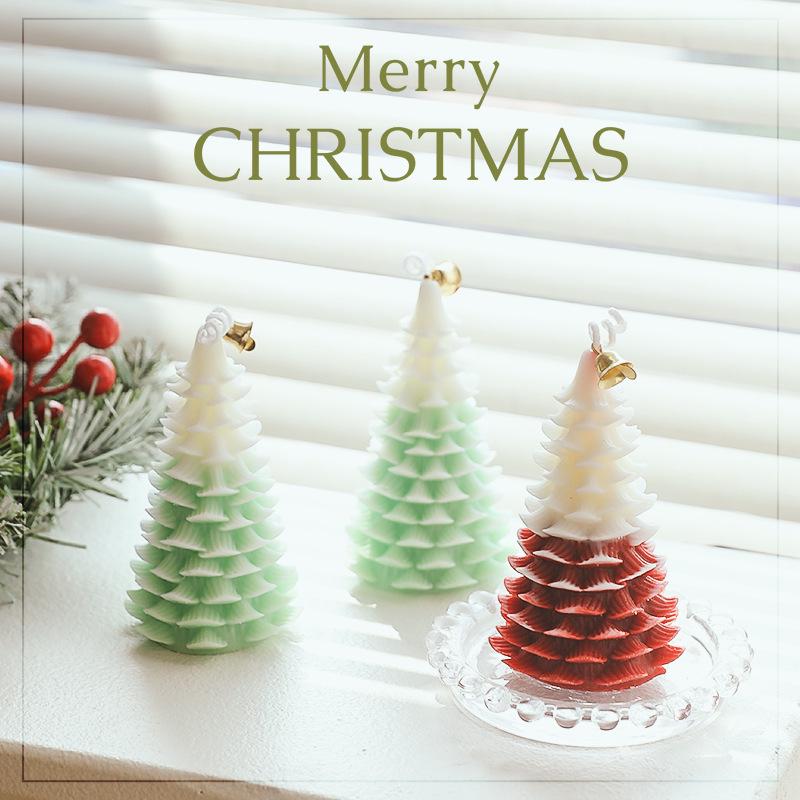 Christmas Tree Candle Gift Box Set - Aromatherapy Ornaments for Birthdays & Parties