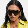Big Size Sun Glasses for Women European American Stylish Sunglasses Men Punk Y2K Cool Female Sunglass