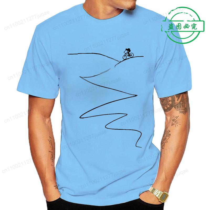 Cycling Bicycle Mountain Bike for Cyclists T-Shirt for Men Women Short Sleeve Funny T Shirt Tee Shirt Mens Clothing Loose Tees