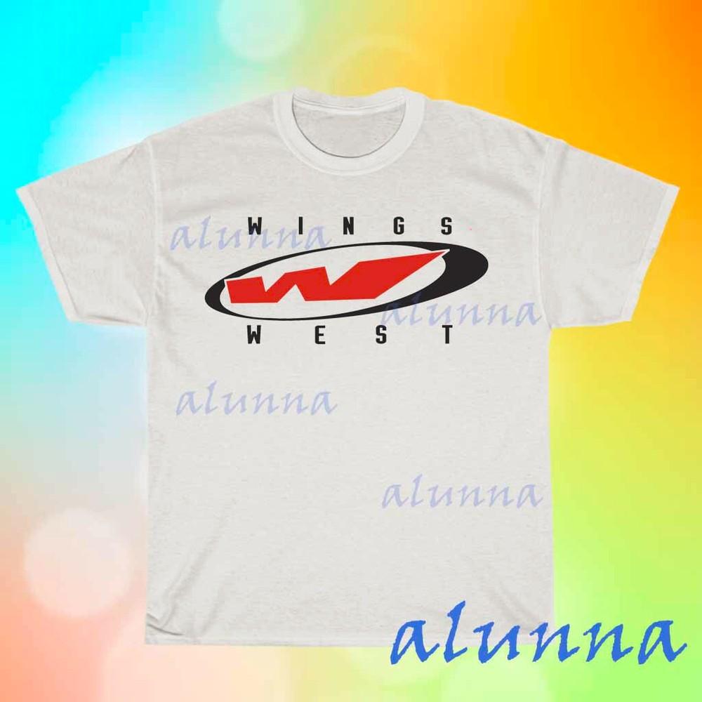 

New Wing West Racing Men s Black T-shirt Funny Size S to 5XL L