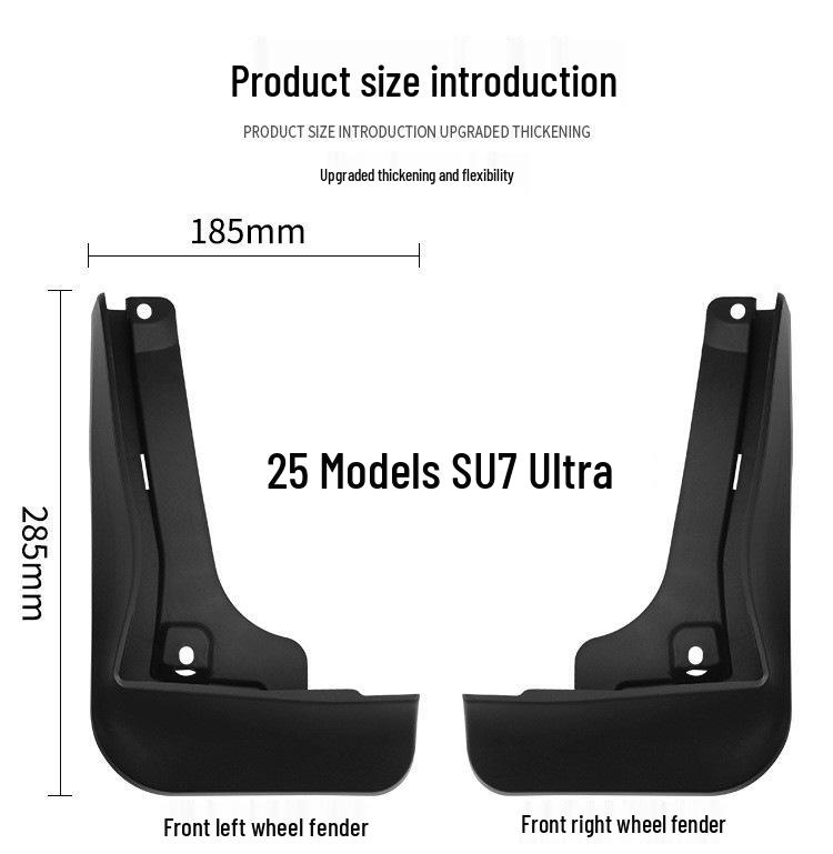 Compatible Mudguards & Exterior Mods for SU7 Ultra