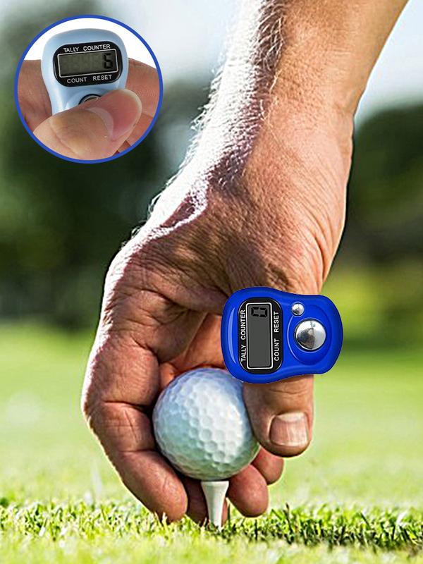 Electronic Digital Finger Ring Tally Counter LED Electronic Handheld Tally Counter Resettable Finger Tally Counter Clicker