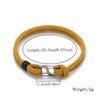 New 6 Colors Men Bracelet A Grade 4mm Milan Cord Chain Brazalete Stainless Steel Clasp Wrap Braclet Homme Bileklik Erkek