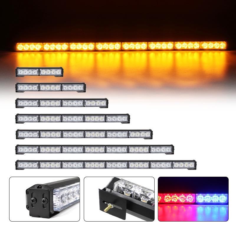 LED Strobe Warning Light Bar for Truck Roofs and Emergency Vehicles