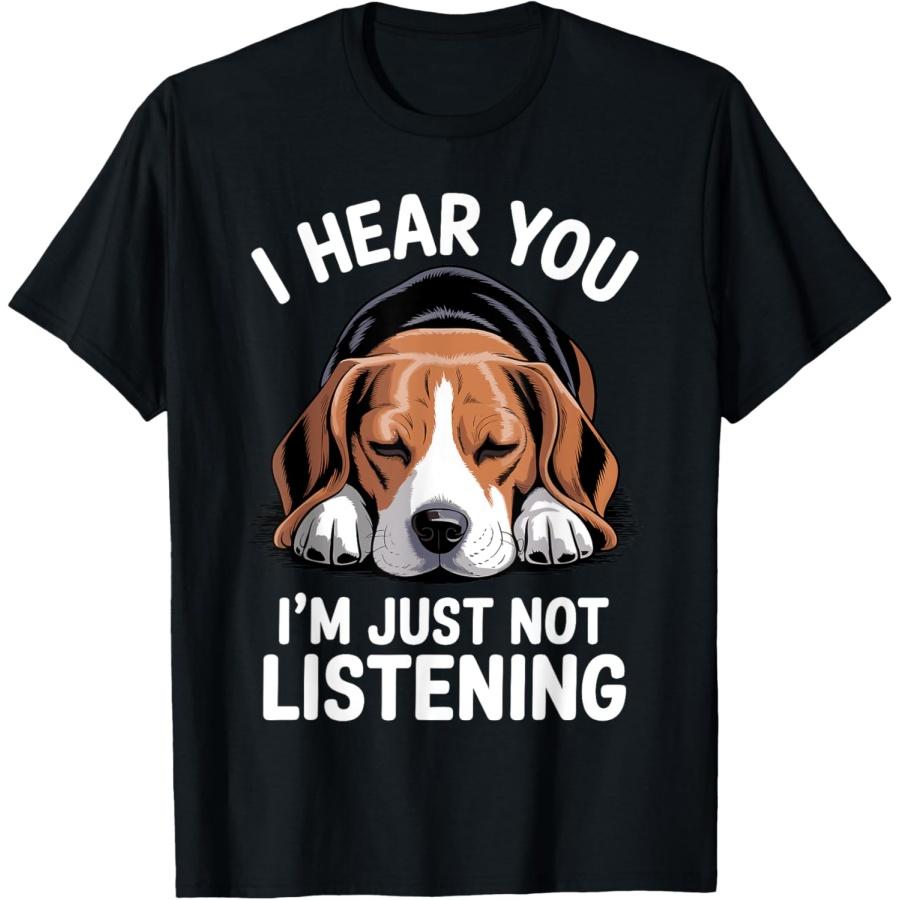 

Cool Beagle Design for Men Women Dog Themed Beagle Lovers T-Shirt(2) S