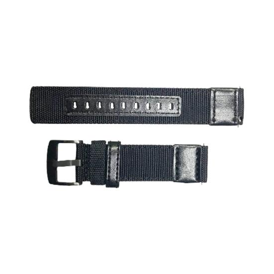 20/22mm Canvas Uhrenarmband für Huawei Armband Ersatz GT2 für Samsung S3