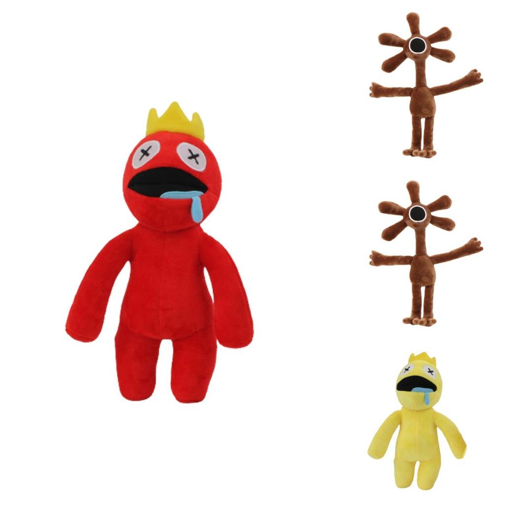 Quetschiges und kuscheliges Rainbow Friends Plüschtier - Für alle Altersgruppen geeignet - Blau und Lila