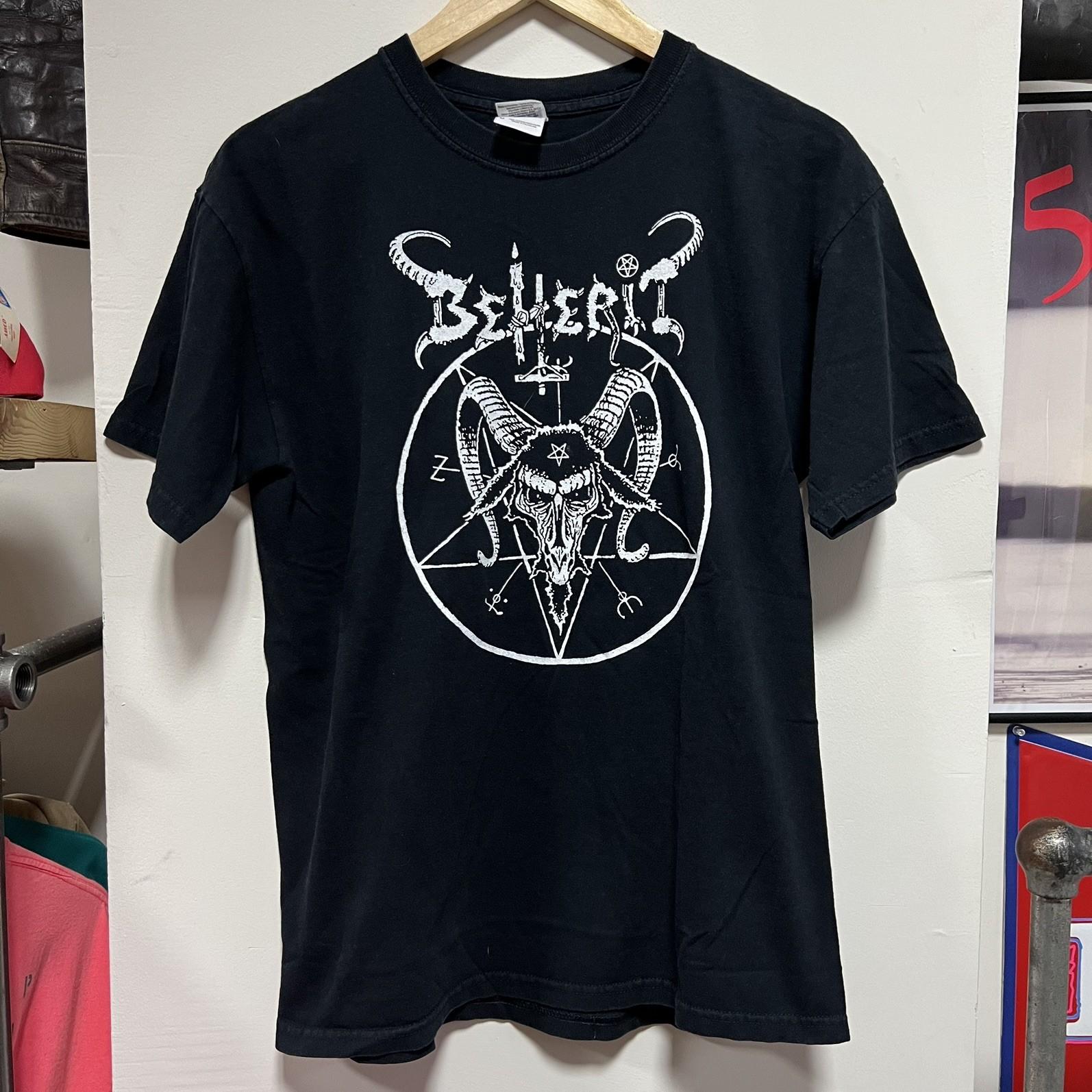 Vintage Y2K Beherit Dawn Of Satans Millennium T Band Tee Promo Album Sz M Unisex T-Shirt XXXL