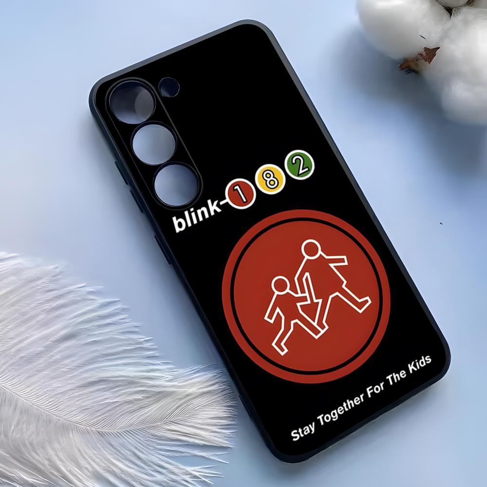 Blink-182band Phone Case For Samsung S26 S25 Ultra S24 S23 S22 S21 S20 Plus Fe Galaxy A54 Silicone Cover