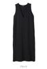 Maternity Easy To Long Jumper Before and After Black 22207101 [ANGELIEBE] Dress, Breastfeeding, Ponch, Dress, Birth, S-M,