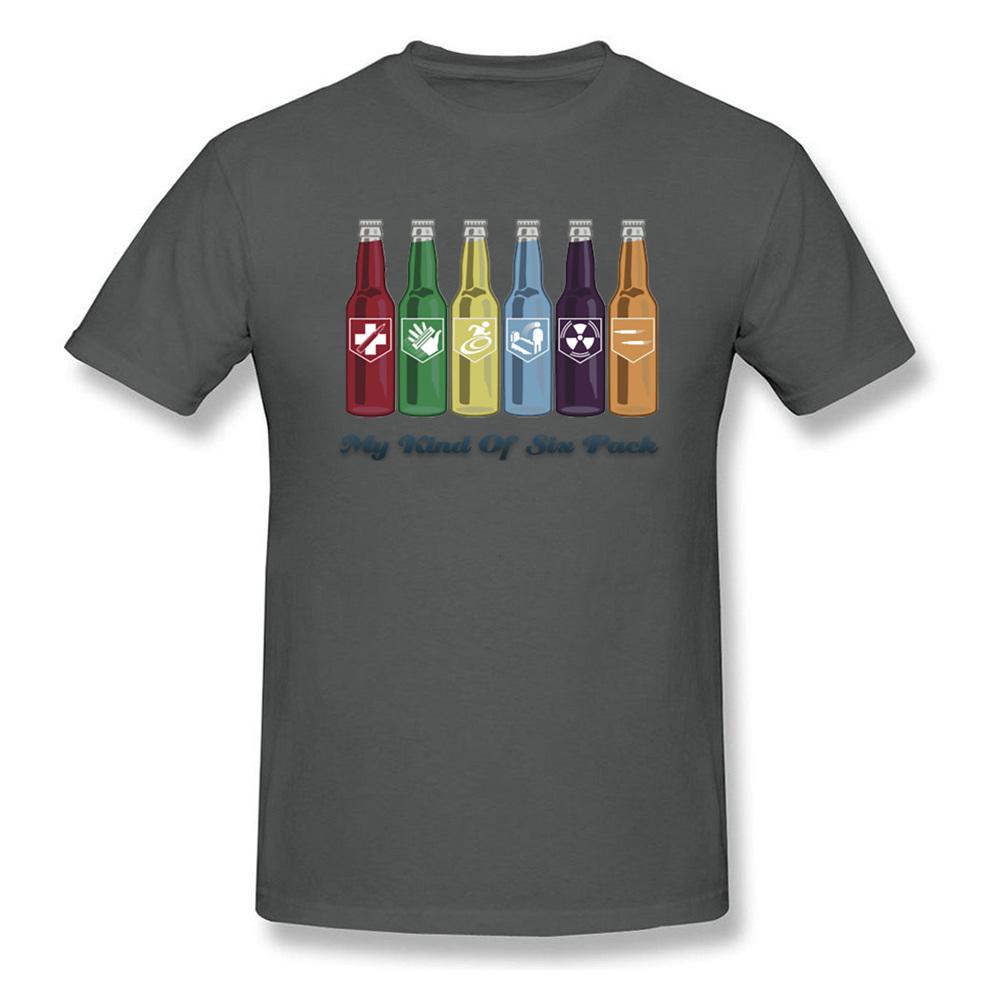 T Shirt Men Funny Clothing Street Style Tops Hip Hop Tee Summer Soft Drink T-shirt Beer Tshirt Colorful