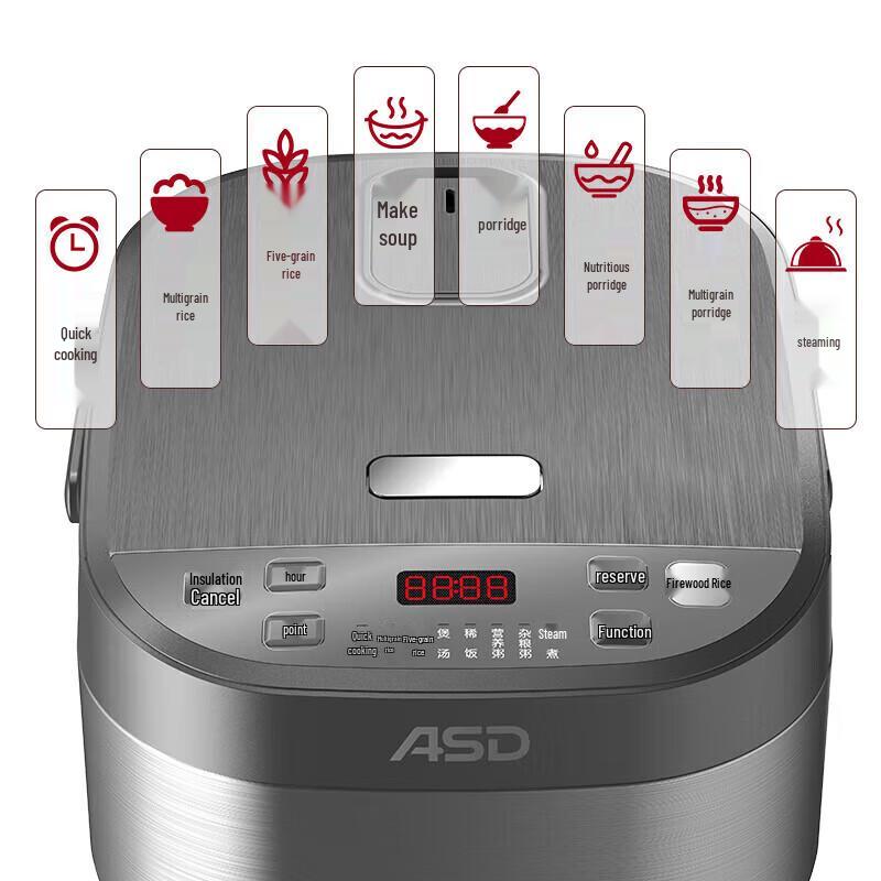 ASD 4L Smart Digital Rice Cooker