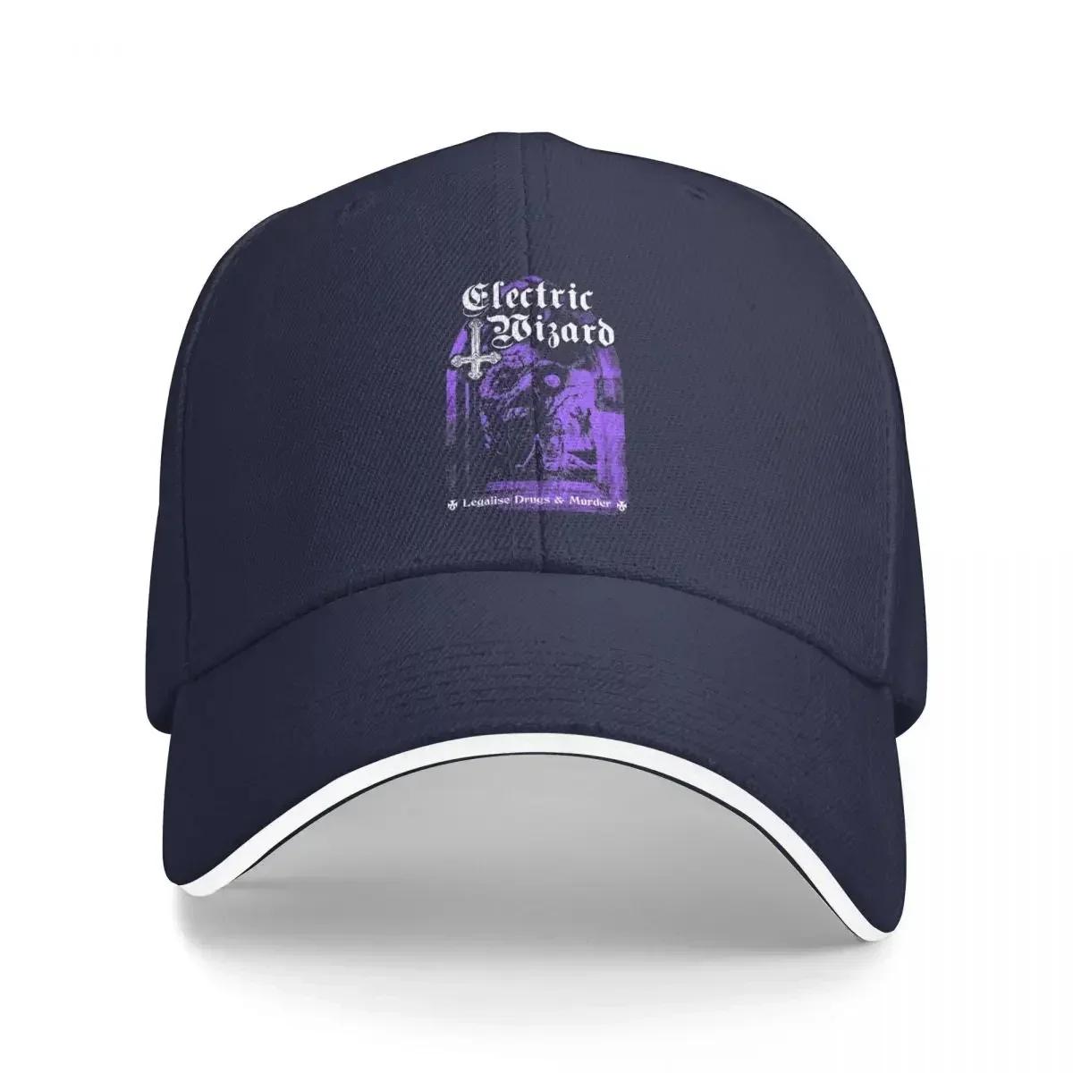 Electric Wizard - Legalise It Casual Baseball Cap Summer Trucker Hat Breathable Kpop Rock Hip Hop Hats Couple Women Baseball Cap One Size