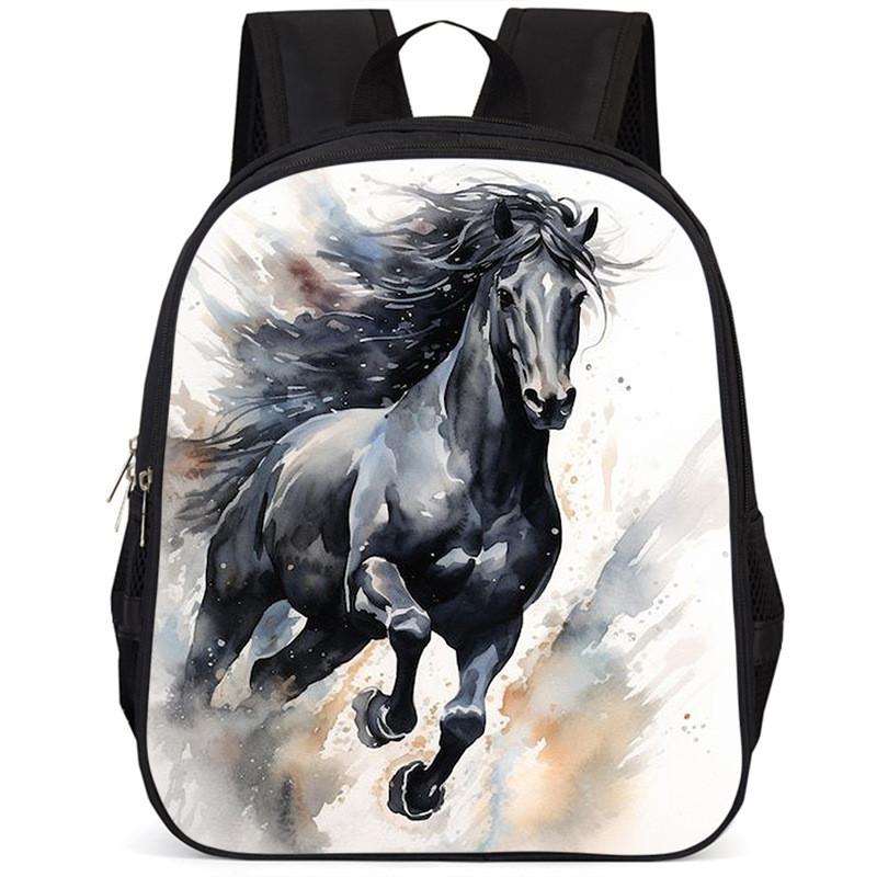 Durable Large Capacity 15-inch Oxford Cloth School Backpack For Kids Unisex