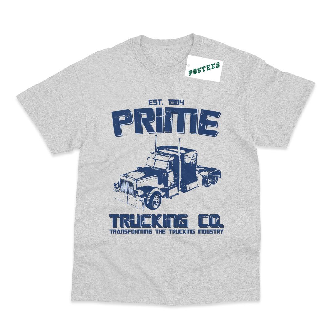 Prime Trucking Inspired By Transformers DTG Printed T-shirt XXXXL