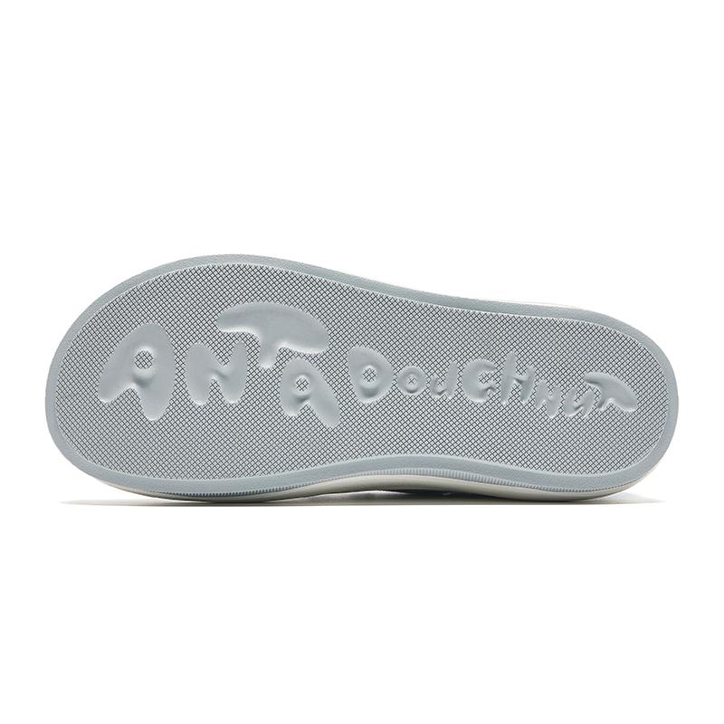 Anta Doughnut Trendy Casual Lightweight Low-Top Skate Shoes Women sneaker Cloud-Gray 922438050-4