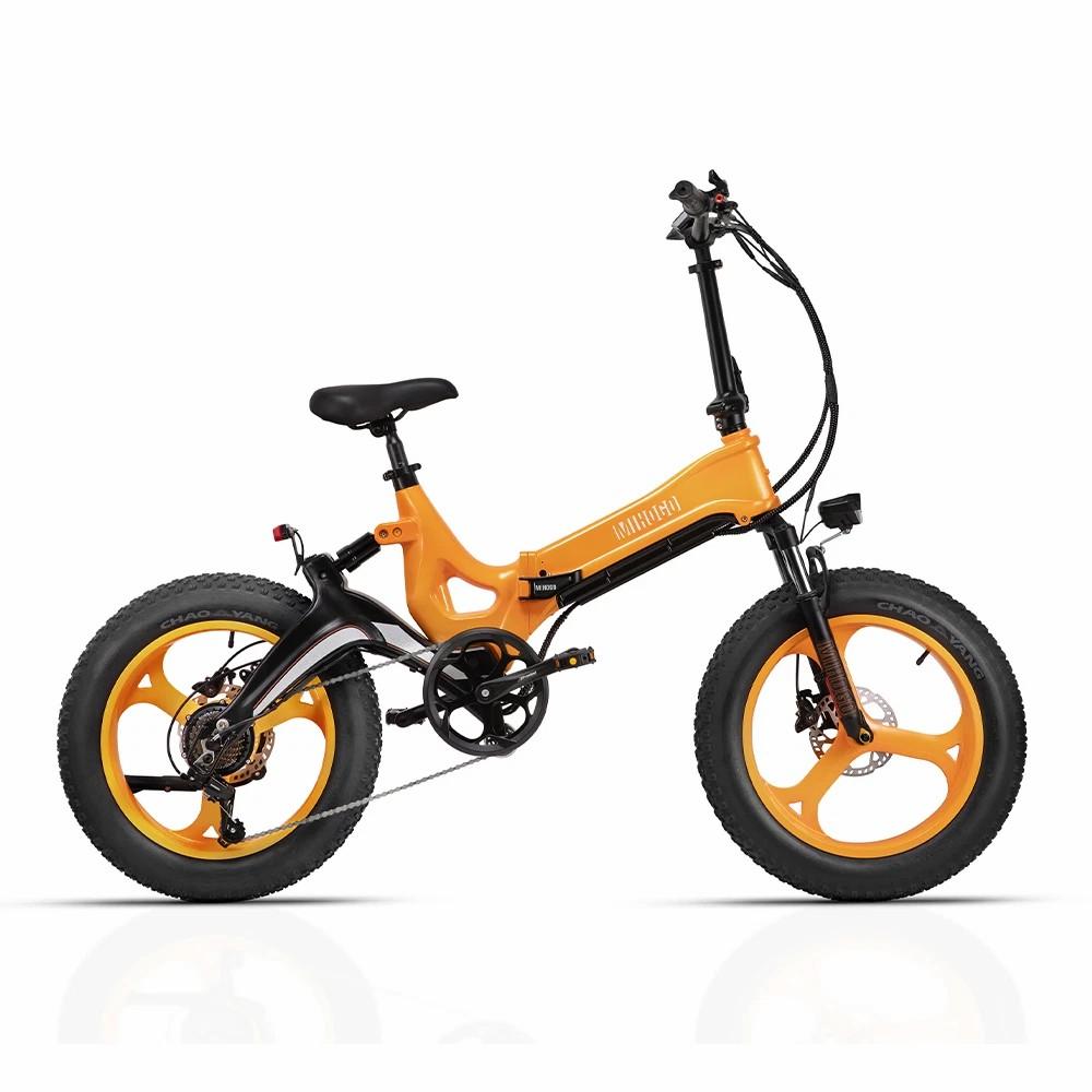 Electric Bicycle Adult MIHOGO NX 20" 750W Motor Foldable Ebike 48V 12.8AH Max Range 100Km