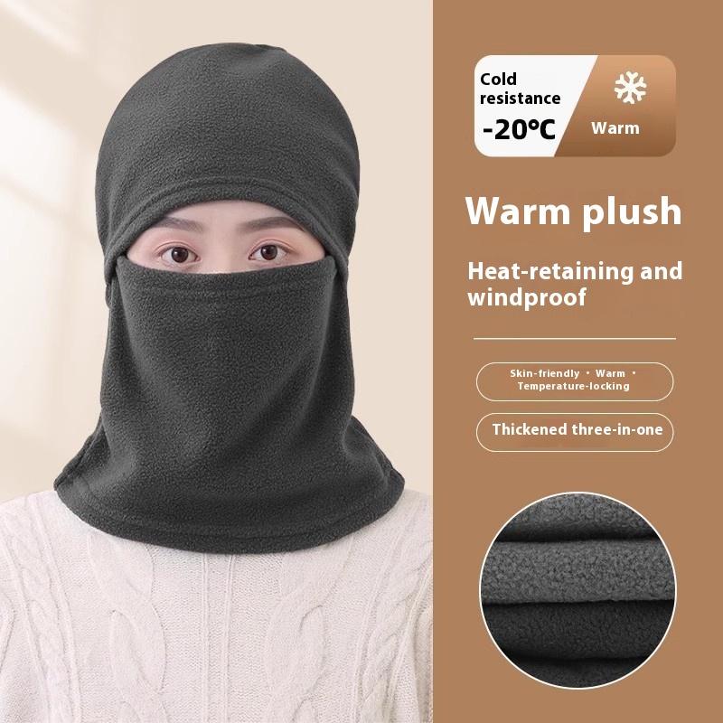 Unisex Winter Cycling Thermal Windproof Balaclava SkiMask Warm Polar-fleece Outdoor Sport Motorcycle Face Mask for Men And Women