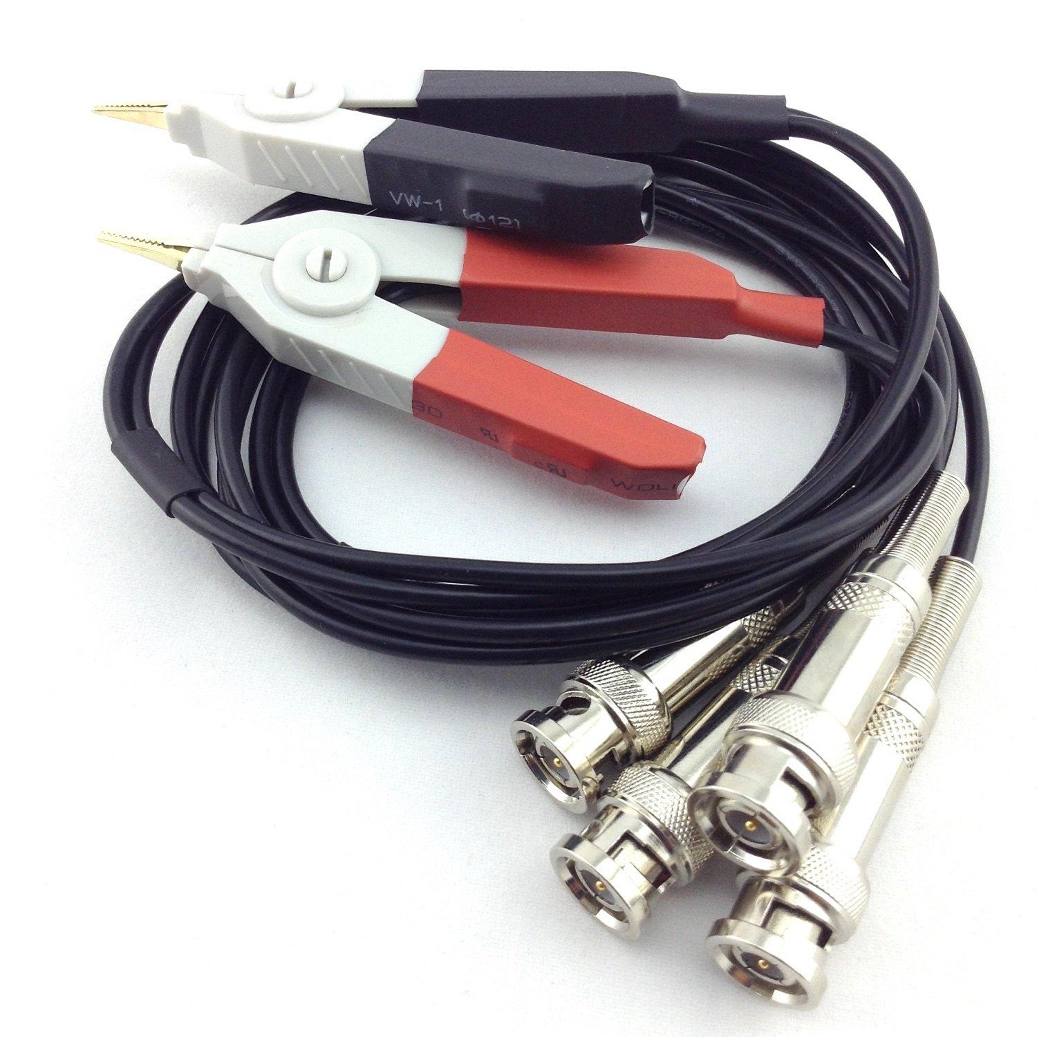 

Кліпса Кельвіна 4-контактне вимірювання опору Кліпси Кельвіна LCR-метр Імпеданс Конденсатор Котушка