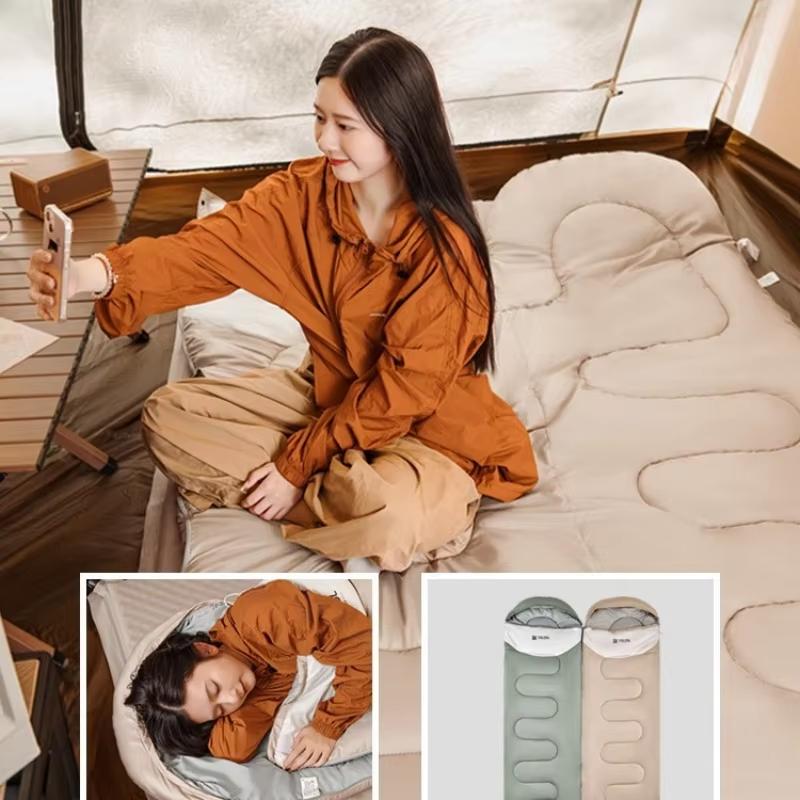 Camping Sleeping Bag Ultralight Waterproof 4 Season Warm Envelope Backpacking Sleeping Bags for Outdoor Traveling Hiking