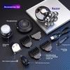 Men's Electric Shaving Kit - Intelligent Seven-blade Electric Shaver for Shaving Facial Hair, Perfect for Clean-shaven Heads At Home.