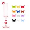 Drink Marker Rings Silicone Colorful Wine Glass Markers Reusable Wine Glass Labels for Parties Receptions Weddings