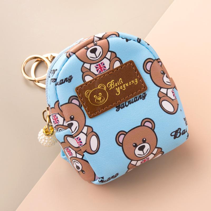 Girly Hot Style Cute Bear Coin Purse - Portable & Stylish Key Bag