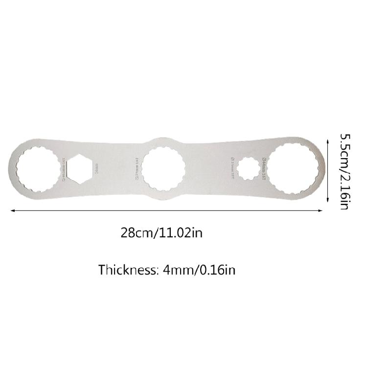 Bottom Bracket Wrench Bicycle Spanner Bottom Bracket Cup Repair Removal Tool