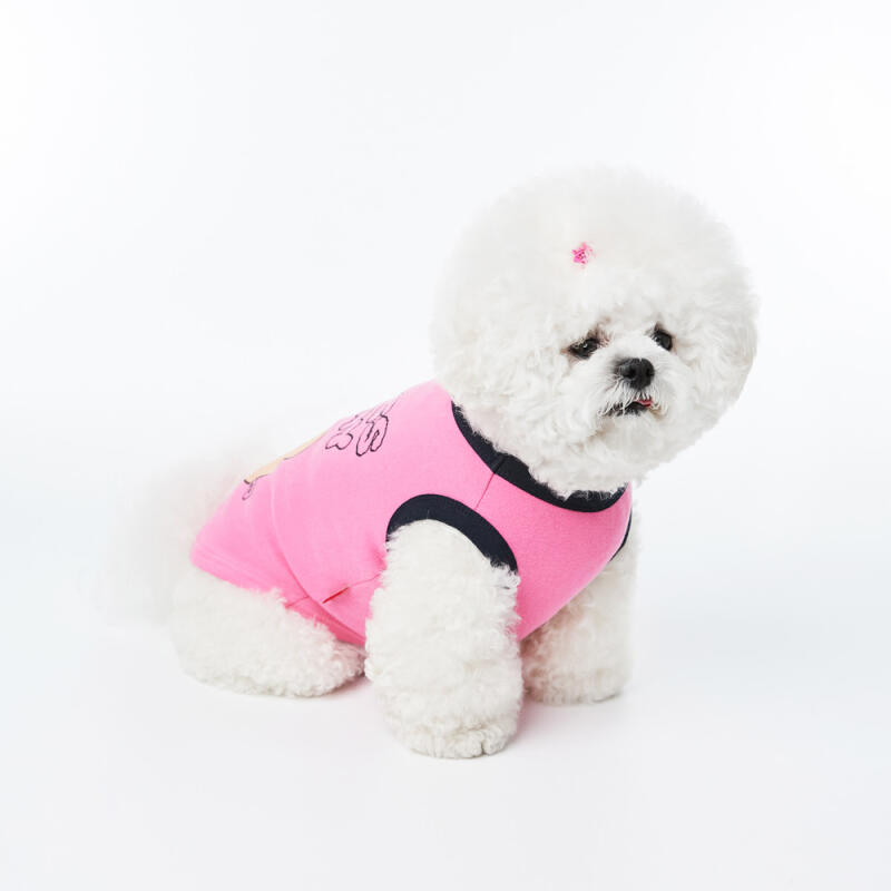 [Earp EarpXKINIKINI]CHERRY COVY SLEEVELESS-PINK(Sleeve) M