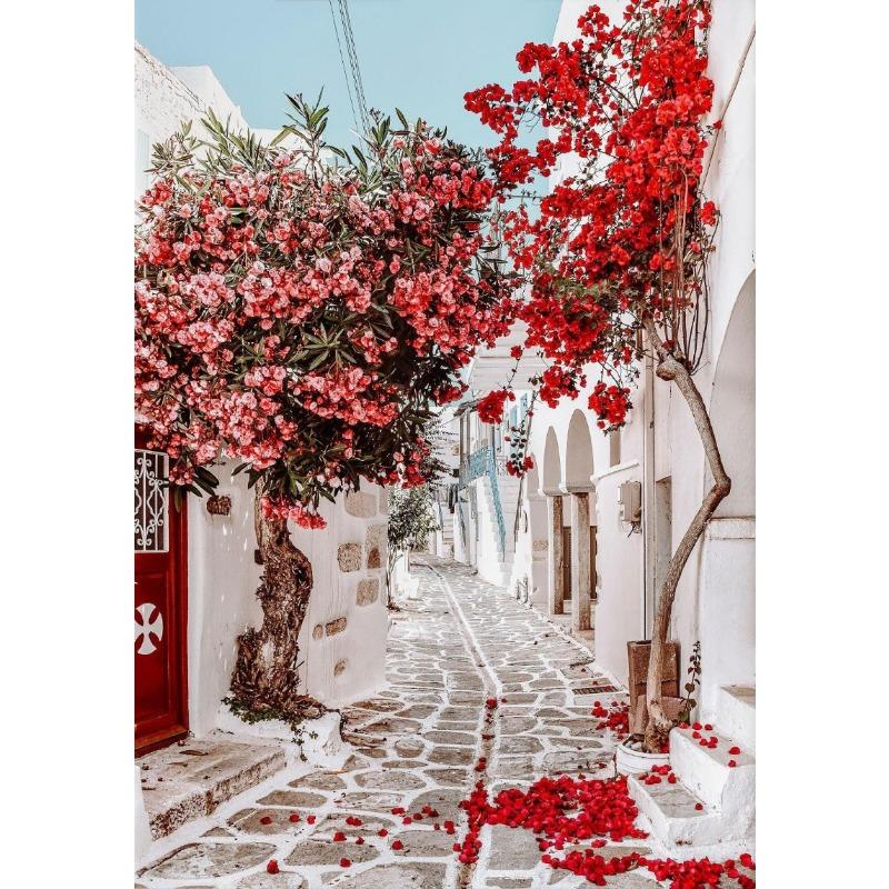 Classic Tourist City Italian Architecture Street Nordic Posters Prints Canvas Painting Wall Art Picture Living Room Home Decor