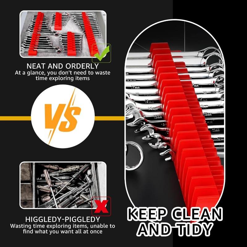 Magnetický organizér na klíče Stojan na nářadí Zásobníky na nářadí Stojan na organizér klíčů do boxu na nářadí Magnetický držák na klíče