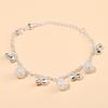 1pc vintage Bohemian alloy bell ball women's bracelet summer personalized accessory