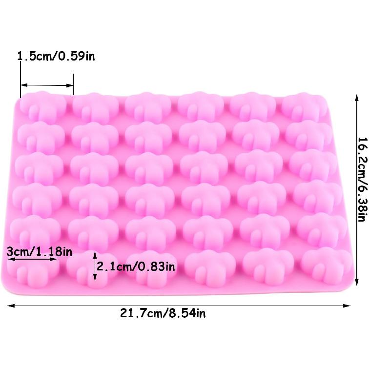 Clouds Shaped Silicone Chocolate Molds Cloud Chocolate Mold For Chocolate