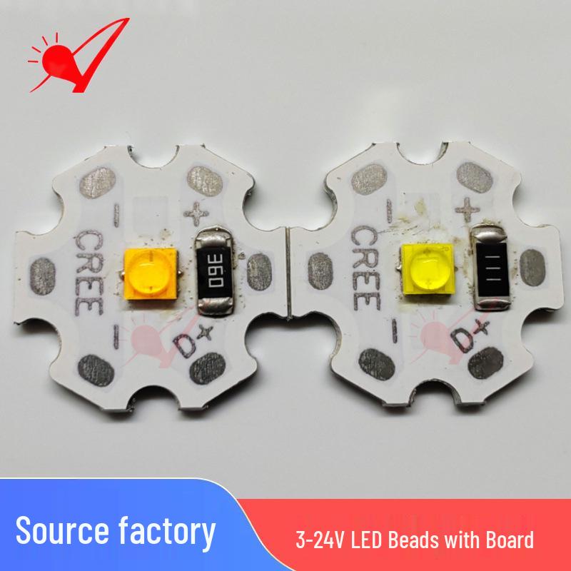 Multi-Voltage (3V-24V) 3535 Ceramic LED Beads, 1W-5W White High Power LED Light Board, USB Driver-Free
