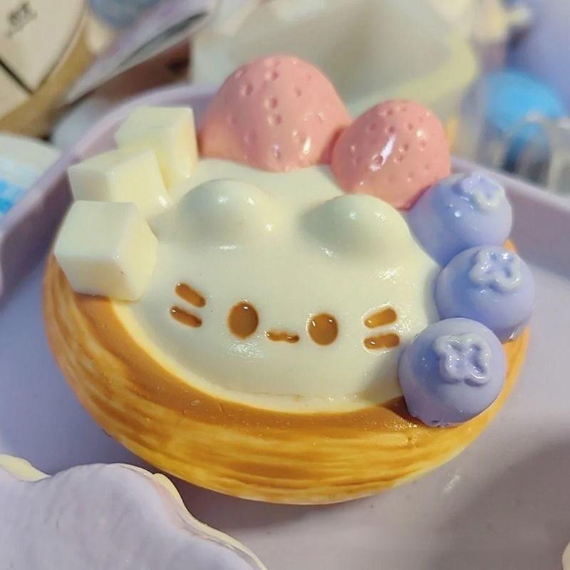 Soft Simulation Cake Squeeze Toy Slow Rebound Realistic Stress Relief Fidget Toy for Kids Travel Companion