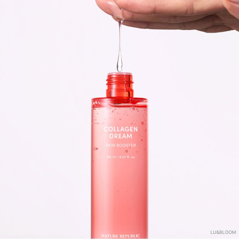 Nature Republic Collagen Dream Skin Care Set (Skin Booster 150ml + Emulsion 130ml) (+Free gift)