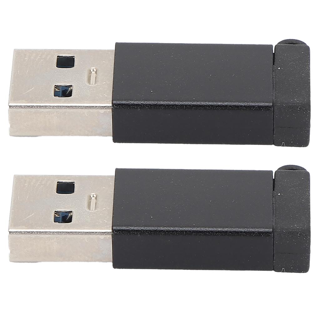 Adapter USB3.0 to TypeC USB C to USB OTG Plug Play Conversion Head for Data  (Black )