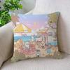 Cute Cartoon C-Chiikawas Pillow Cushion Cover Pillowcase Living Room Sofa Home Decor
