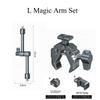 LEAPLIGHT Super Clamp with 360° Mini Ball Head Quick Release Clamp Bracket Tripod Mount 1/4 Screw Clip for DSLR Camera Gopro