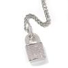 CAOSHI Sparkling Lock Pendant Necklace for Women Gorgeous Delicate Jewelry for Engagement Party High-quality Accessories Gift