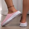 Women's Backl Walking Sneakers Summer Girls' Footwear Slip-on Mules Shoes Comfort Casual Travel Mule Slippers for Girl