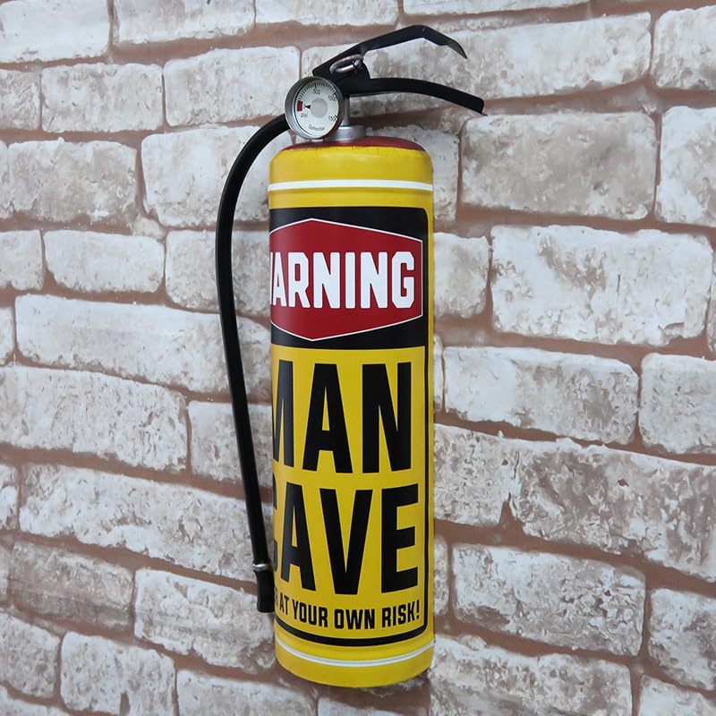 American Goods Metal 3D MAN Popular Vintage Wall American American Fire Extinguisher [WNJAPAN] Sign, Sign, CAVE, Sign, Tin-Look, Retro, Goods, BZ-244