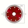Diamond Dry Cutting Blade Disc Porcelain Ceramic Tile Turbo Thin Stoneware Discs for Marble Machine,angle Grinder 115mm