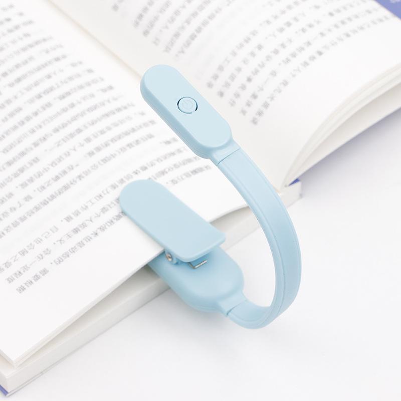 Creative LED Table Lamp with USB Charging, Three-Level Dimming, and Folding Design for Night Reading