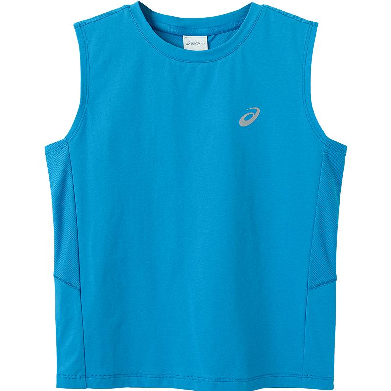 Asics Kids' 2026 Summer "SUPER T" Moisture-Wicking Sleeveless Sport T-Shirt