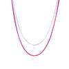 Trendy And Stylish Twotone Necklace With Eyecatching Shapes Ideal For Enthusiasts Fashion