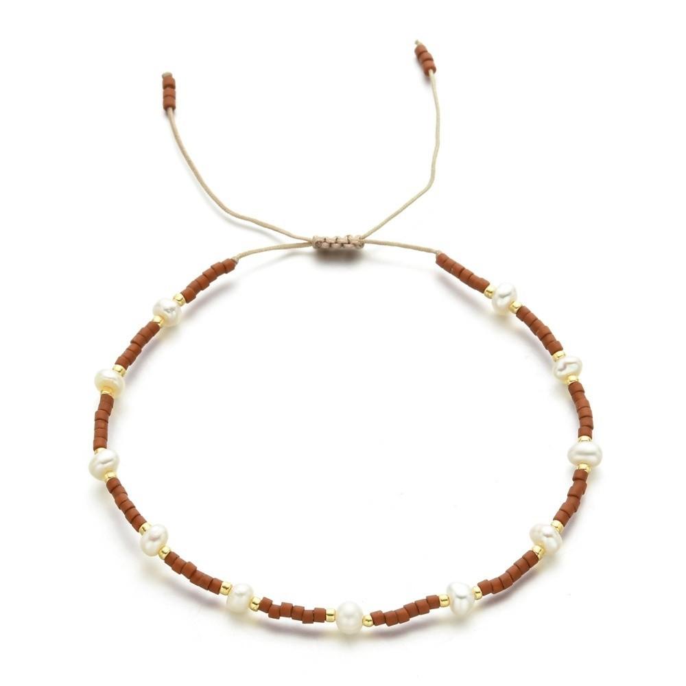 Thin Design Beaded Bracelet Bohemian Style Hand-woven Bracelet Friendship Bracelet Daily Casual