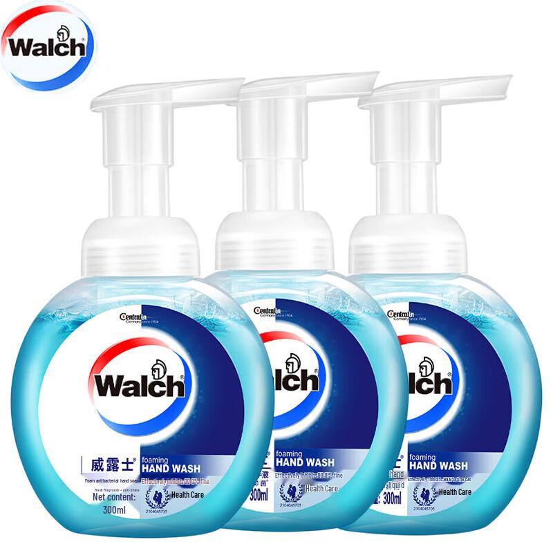 

Walch Foaming Antibacterial Hand Wash 3 x 300ml