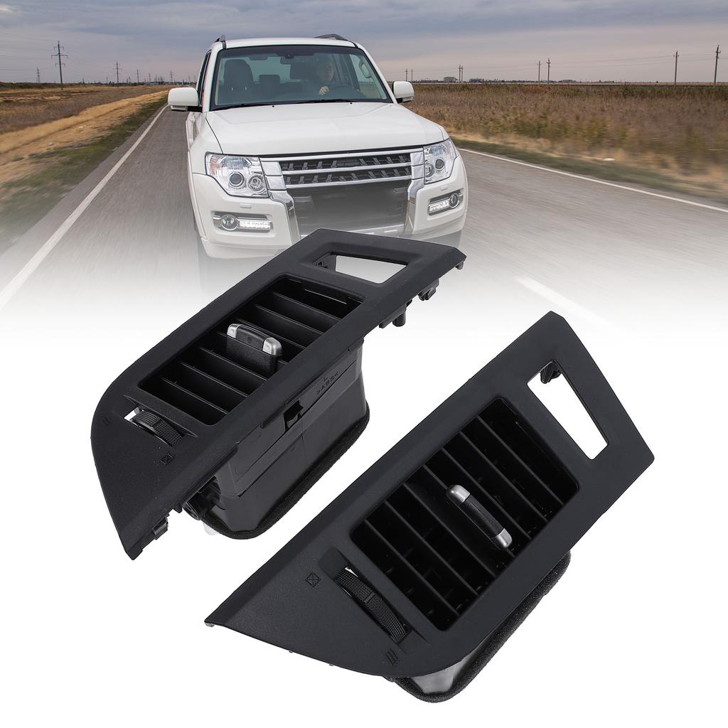 Pair of AC Air Vent Outlet Panel Improve Air Circulation Enhanced Comfort for Pajero 4 Generation 2006 to 2025