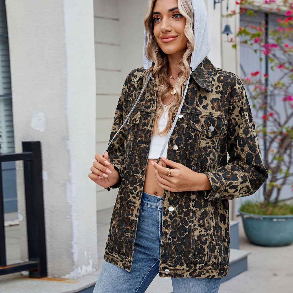 Europäische & Amerikanische Retro Klassische Damen Slimming Loose Jeansjacke